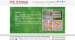 Desktop Screenshot of nstoolsindia.com