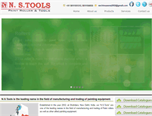 Tablet Screenshot of nstoolsindia.com